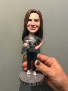 Nina Zecca Bobblehead Artisan